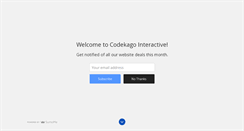 Desktop Screenshot of codekago.com